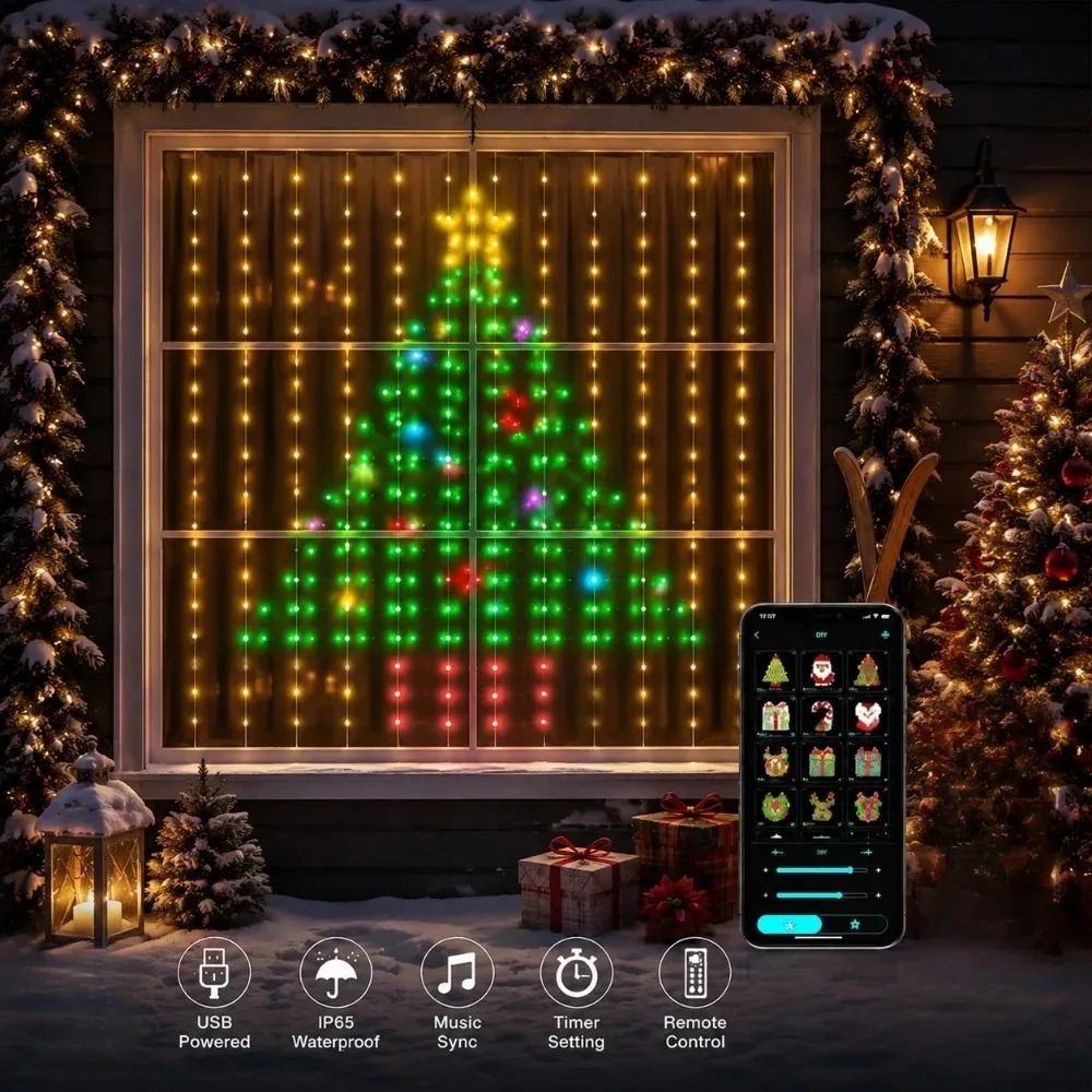 Christmas Light String LED Cur - Lighting Decoration Ideas review and price