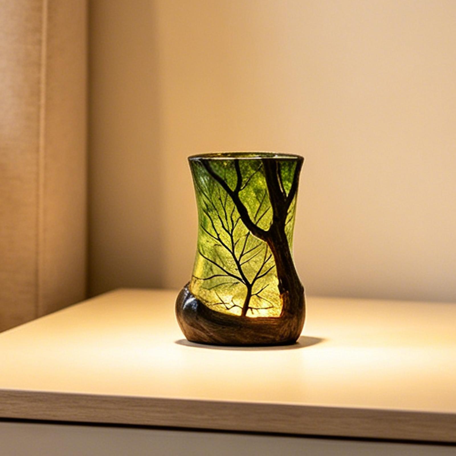 Bedside Table Lamp Forest Nigh - Lighting Decor Bedroom review and price