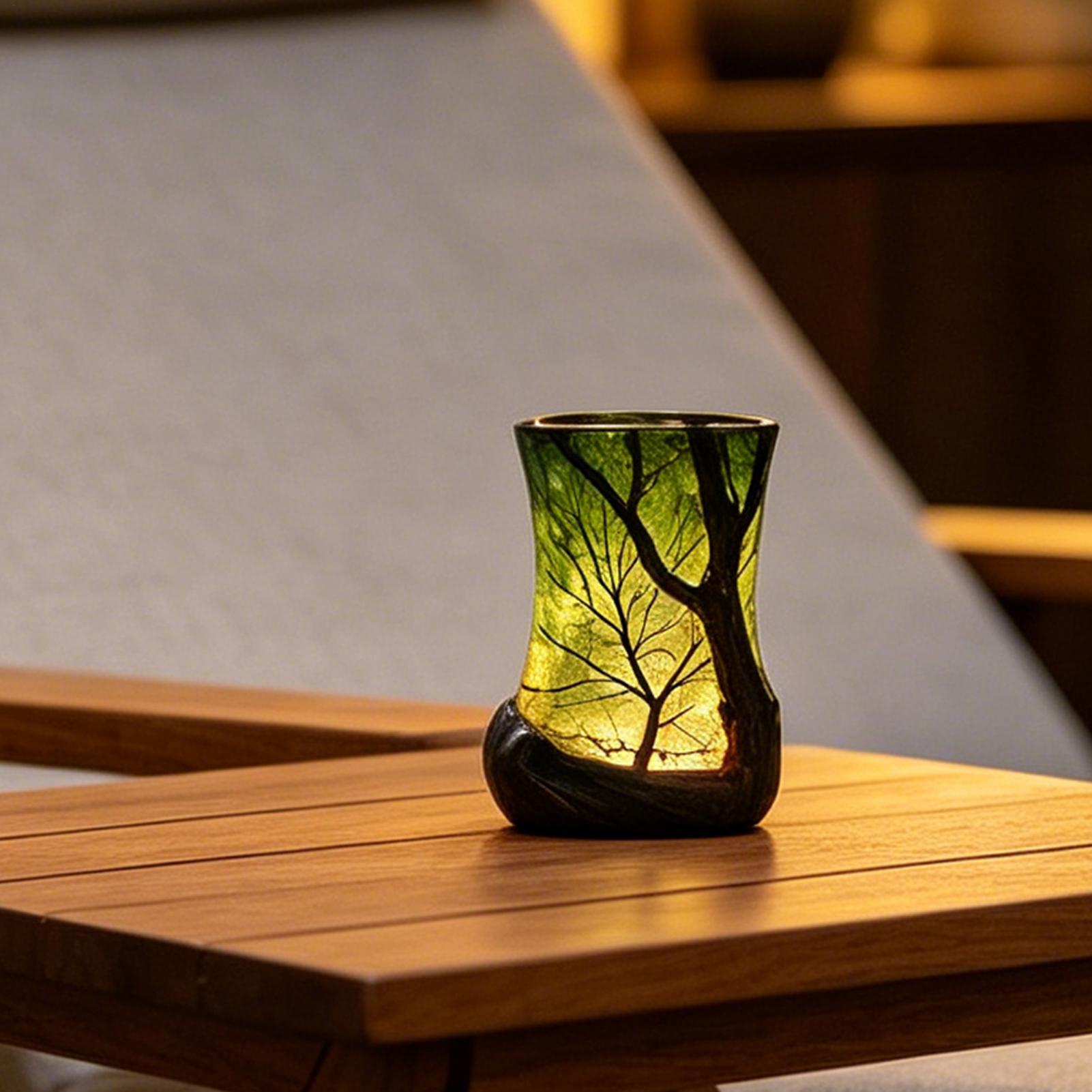 Bedside Table Lamp Forest Nigh - Lighting Decor Bedroom review and price