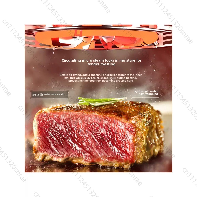 Glass Air Fryer, Household Smo - Lighting Visual review and price