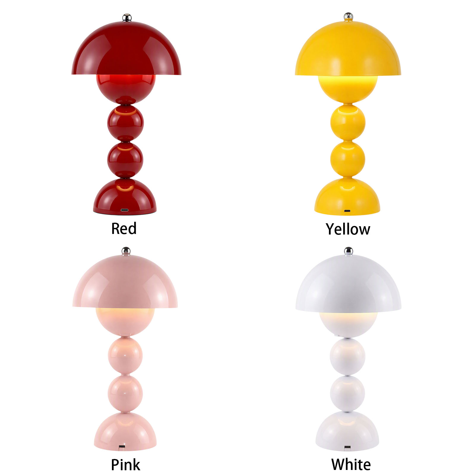Mushroom Flower Bud Table Lamp - Lighting Decor Bedroom review and price