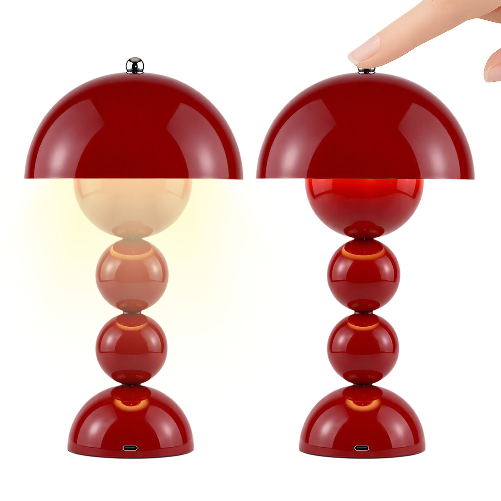 USB Mushroom Bud LED Table Lam - Lighting Decor Bedroom review and price