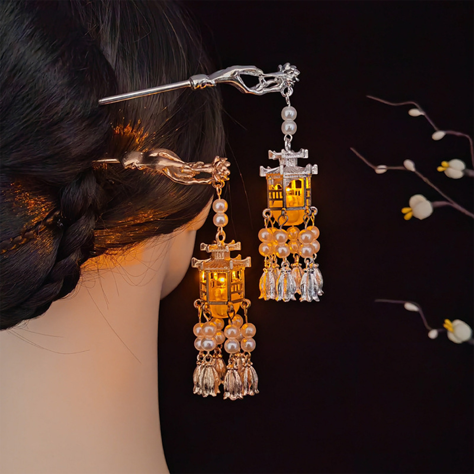 Retro Chinese Style Hair Stick - Lighting Decoration Ideas review and price
